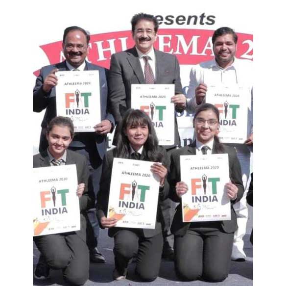 Asian Education Group Launched PM’s Fit India Movement From ATHLEEMA