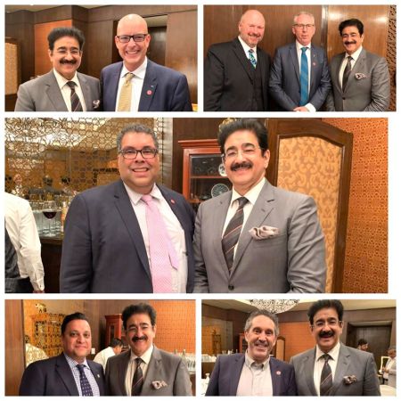 ICMEI President Sandeep Marwah Met Canadian Mayor Nasheed Nenshi