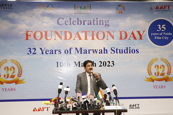 Celebrating Foundation Day 32 years of Marwah Studios