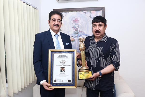 Bharat Ratan Dr. APJ Abdul Kalam Global Awards- 2024 Certificate of Appreciation Sandeep Marwah