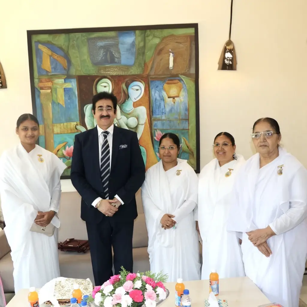 AAFT Celebrates Raksha Bandhan with Members of Brahma Kumaris at Marwah Studios