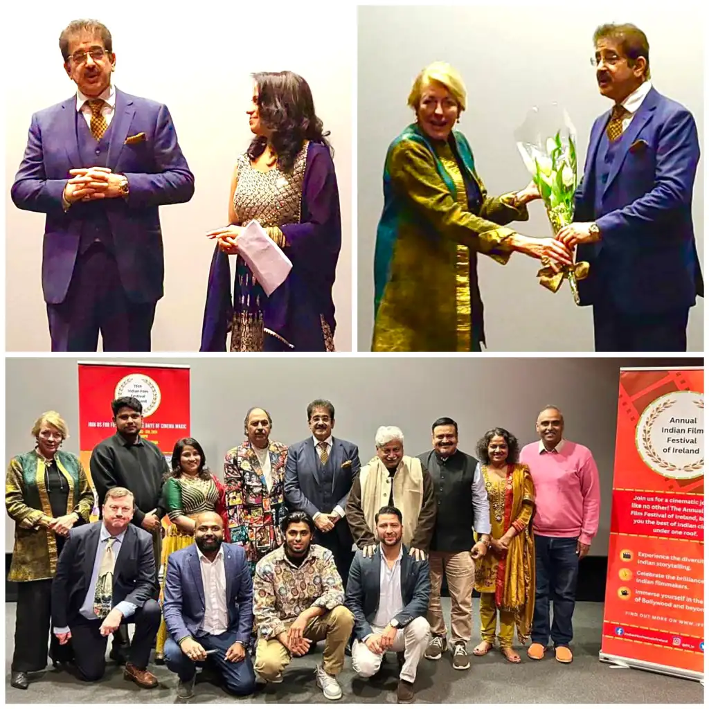 Sandeep Marwah Inaugurates the 15th Indian Film Festival of Ireland in Dublin