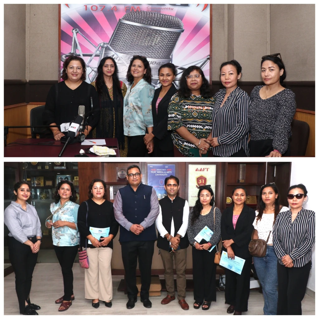 Journalist Delegation from Nepal Visits Marwah Studios