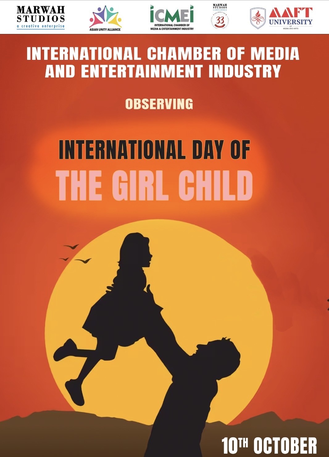 AAFT Observes International Day of the Girl Child