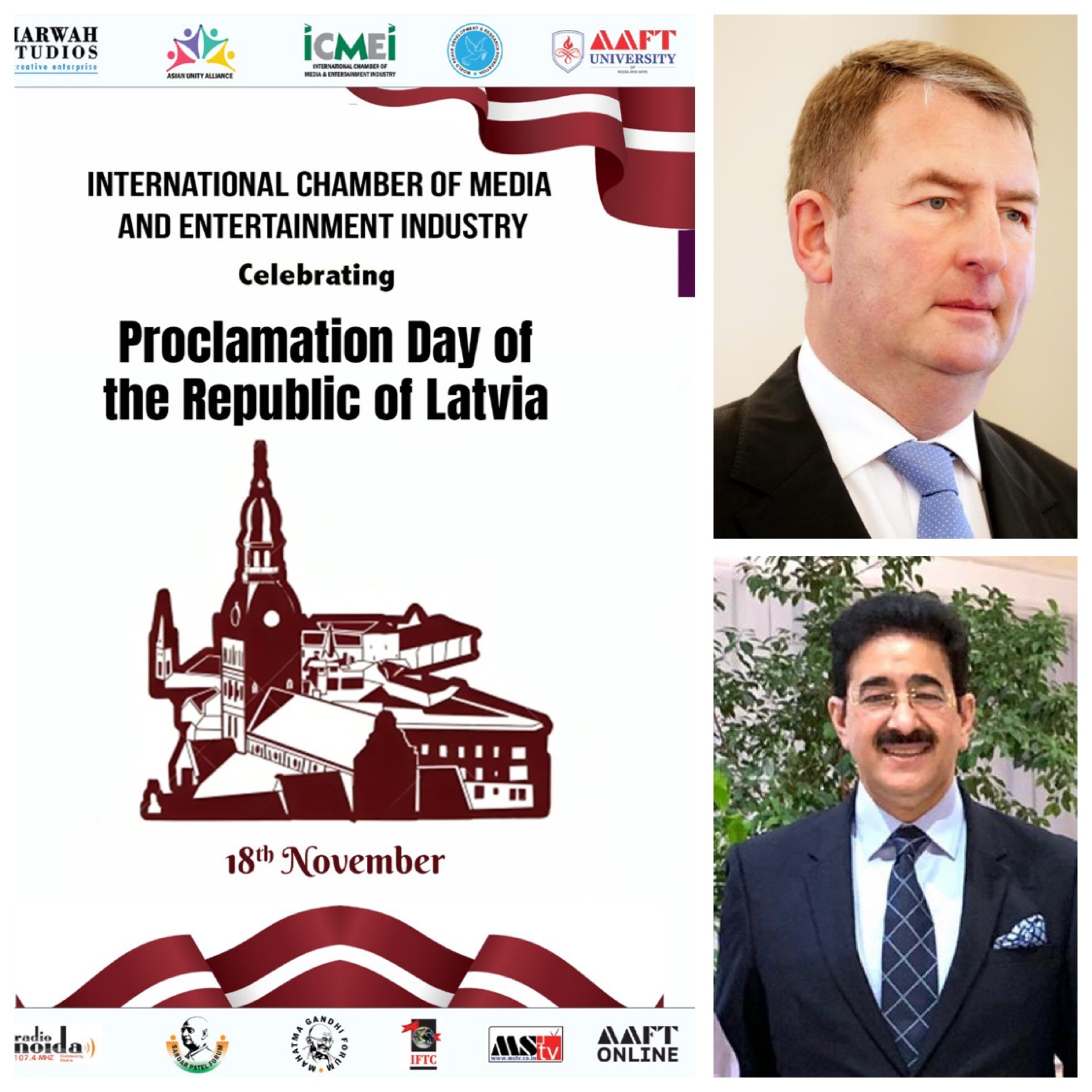 ICMEI Congratulates Latvia on Proclamation Day