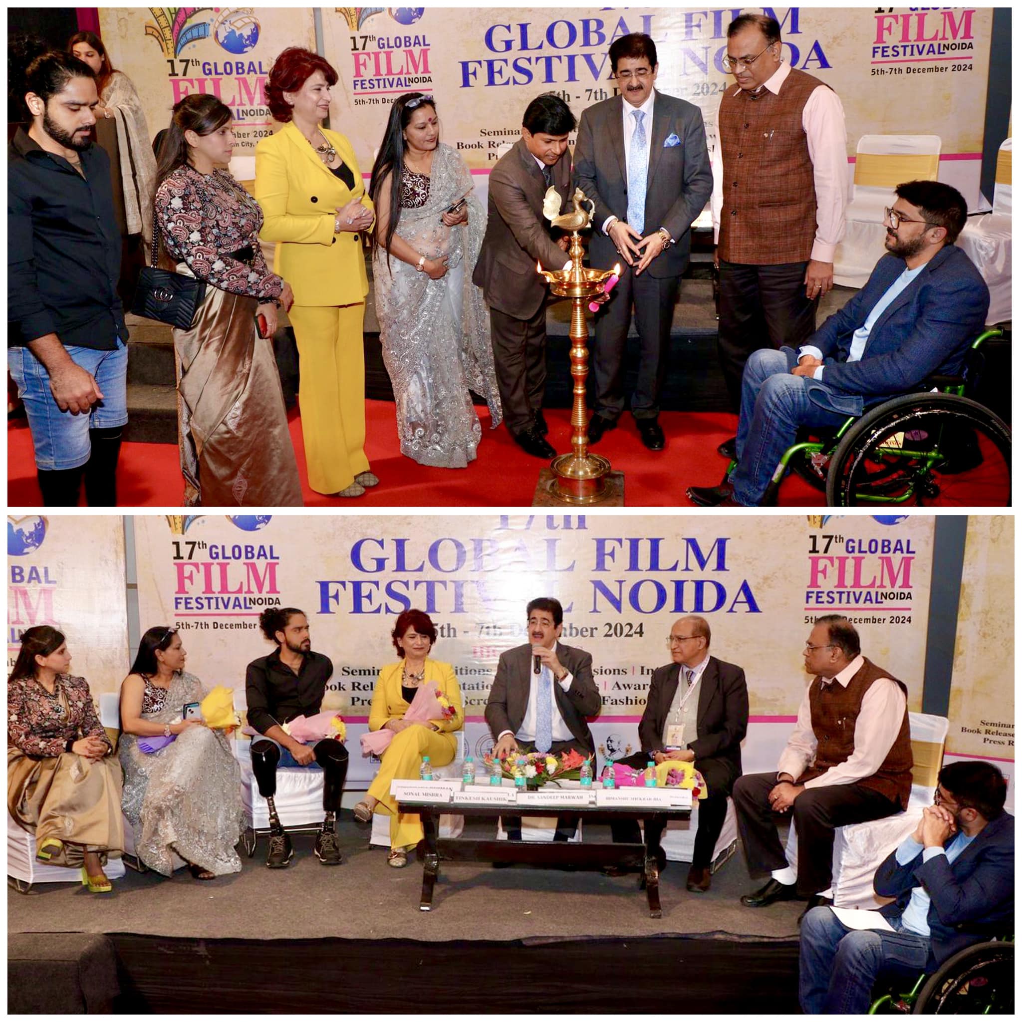 A Discussion to Sensitize Audience on Disability at 17th Global Film Festival Noida