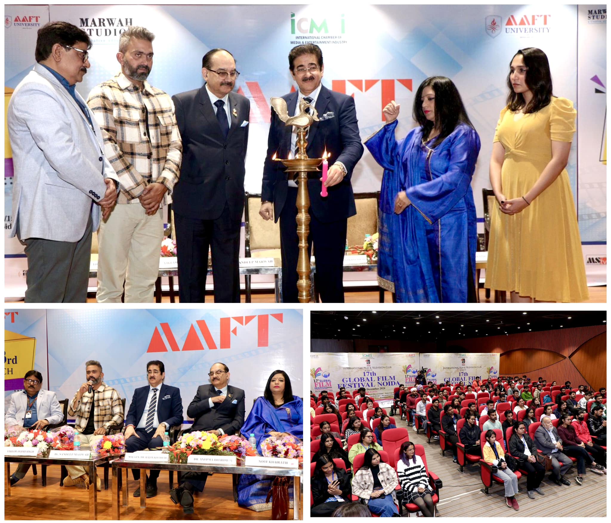 AAFT Achieves Historic Milestone: 123rd Batch Inaugurated with Grandeur