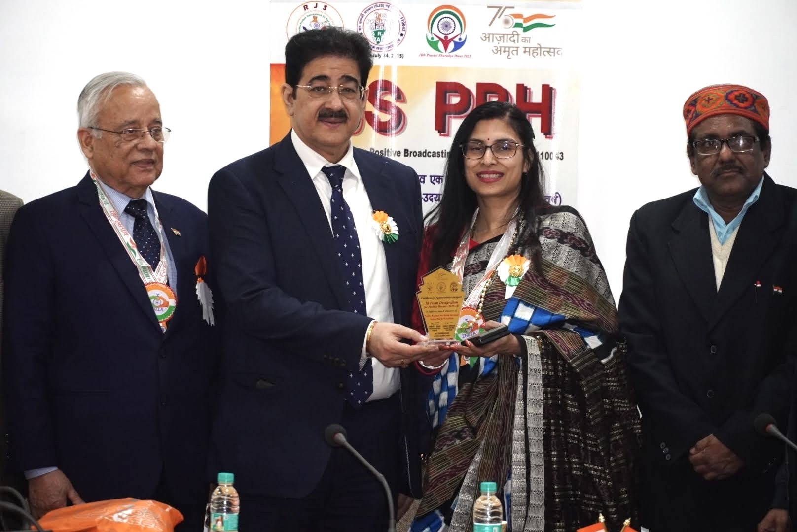 Indian Diaspora Honored at Prestigious Conference in New Delhi by Dr. Sandeep Marwah