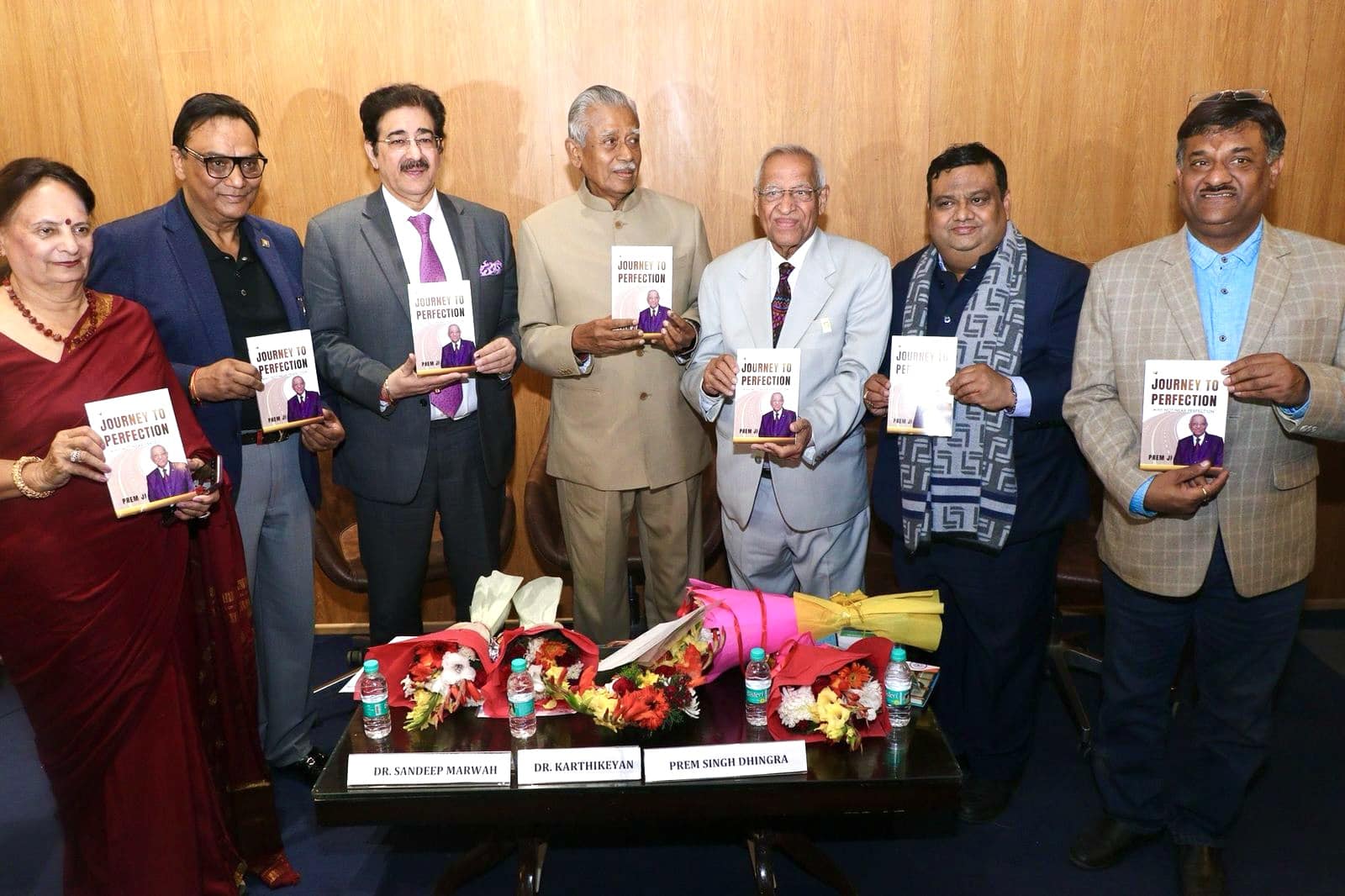 Book ‘Journey to Perfection’ by Prem Singh Dhingra Unveiled at the 13th Global Festival of Journalism & AVGC Noida 2025