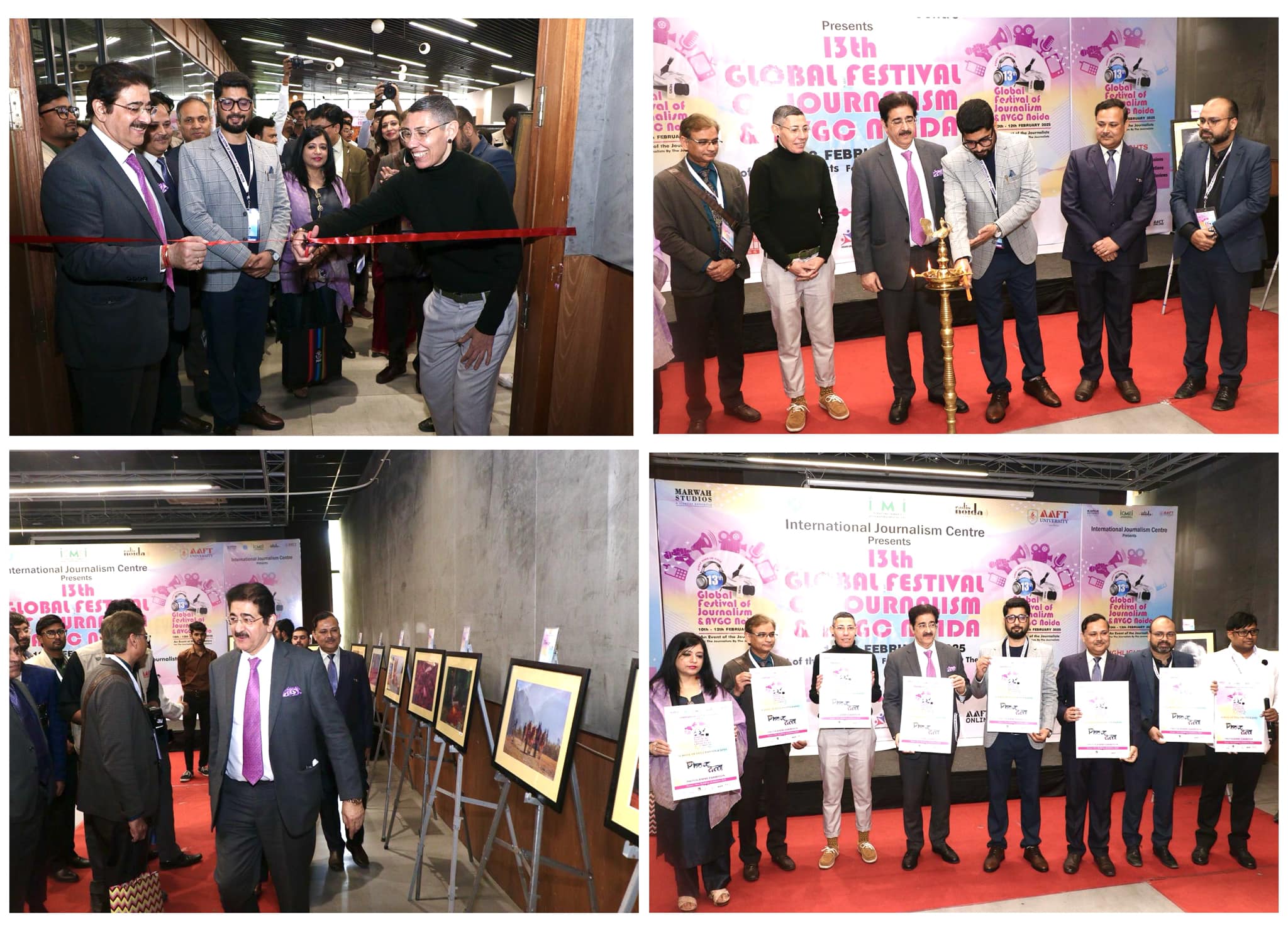 13th Global Festival of Journalism & AVGC Noida 2025 Showcases Still Photography Exhibition by AAFT School