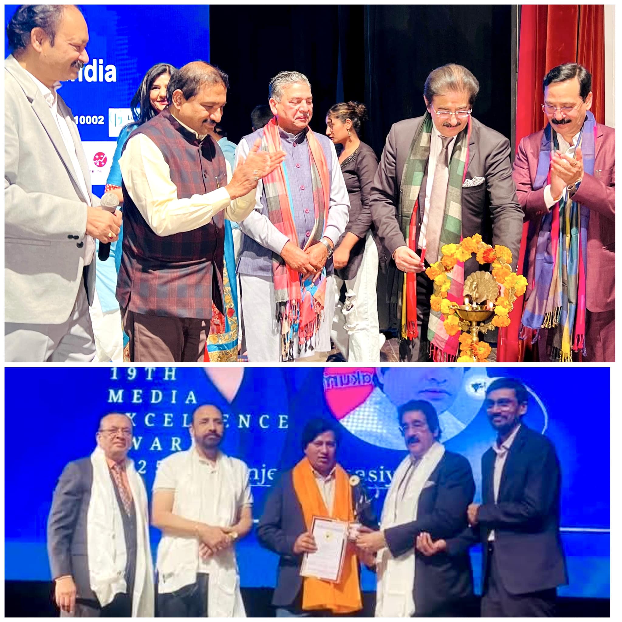 Sandeep Marwah Inaugurates 19th Media Excellence Awards by Media Federation of India