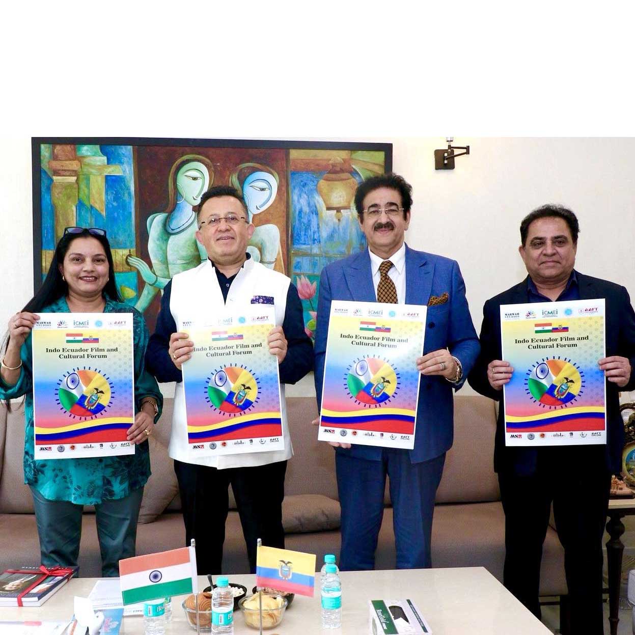 Indo Ecuador Film and Cultural Forum Inaugurated at Marwah Studios to Foster Bilateral Cultural Ties
