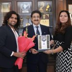 Dr. Sandeep Marwah Honoured by Renowned Music Company for Championing Indian Art, Culture, and Music Globally
