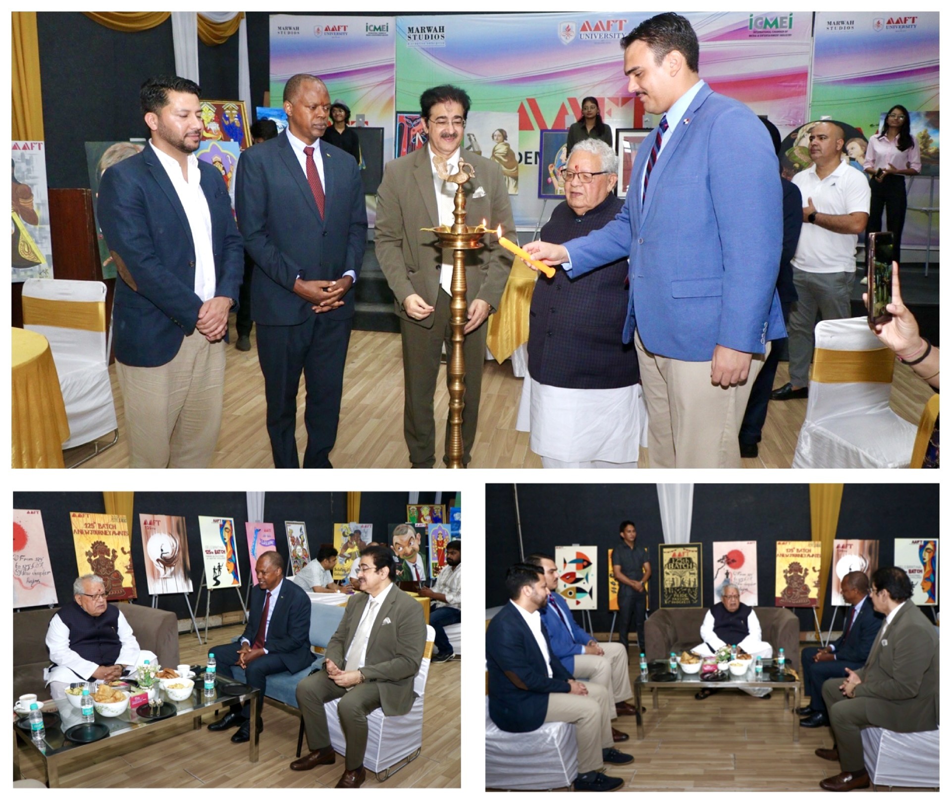 AAFT School of Fine Arts Hosts Grand Art Exhibition to Commemorate Historic 125th Batch and 32 Years of IFTRC