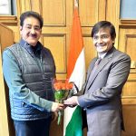 Sandeep Marwah Visits Consulate General of India in Edinburgh, Scotland to Strengthen Cultural Ties