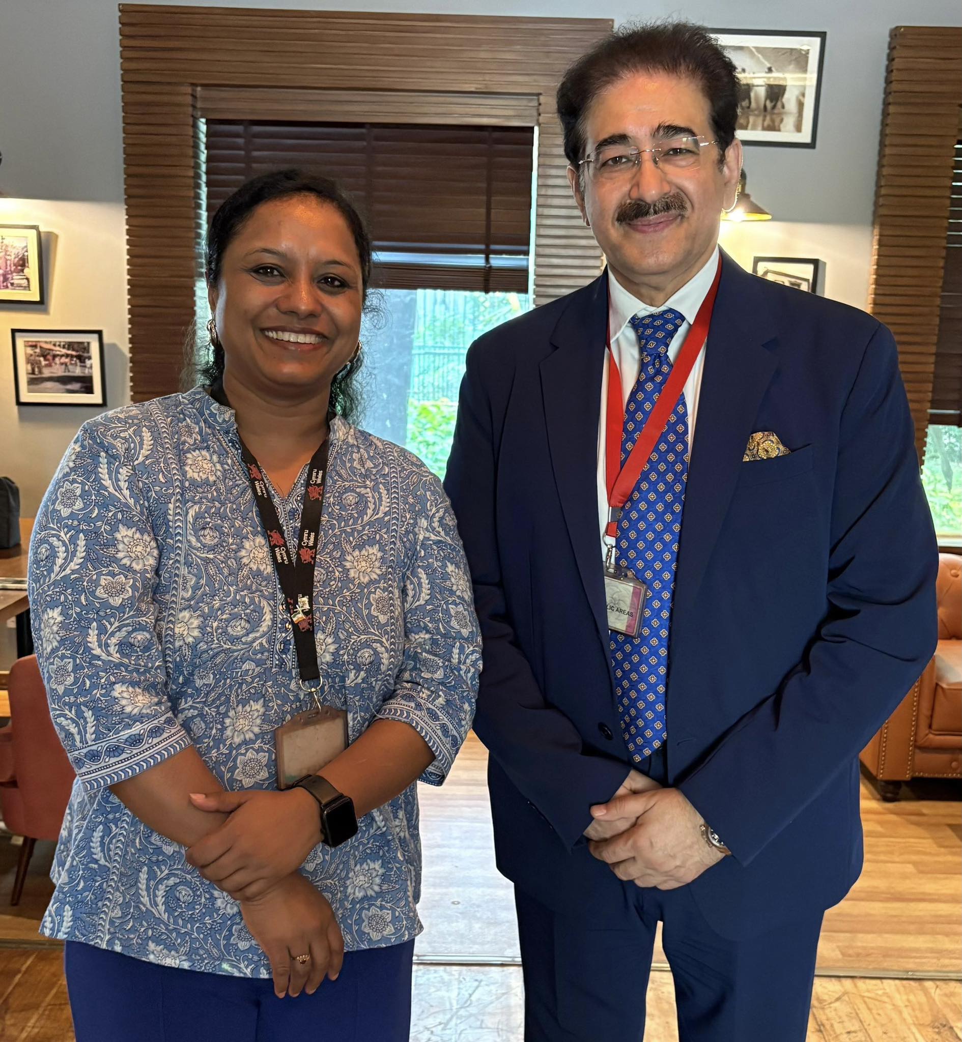 Dr. Sandeep Marwah, Ambassador of Wales to India, Engages with Welsh Government to Strengthen Indo Wales Creative Forum Initiatives