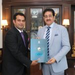 President Sandeep Marwah Welcomes Abhishek Kumawat & Distinguished Guests at AAFT