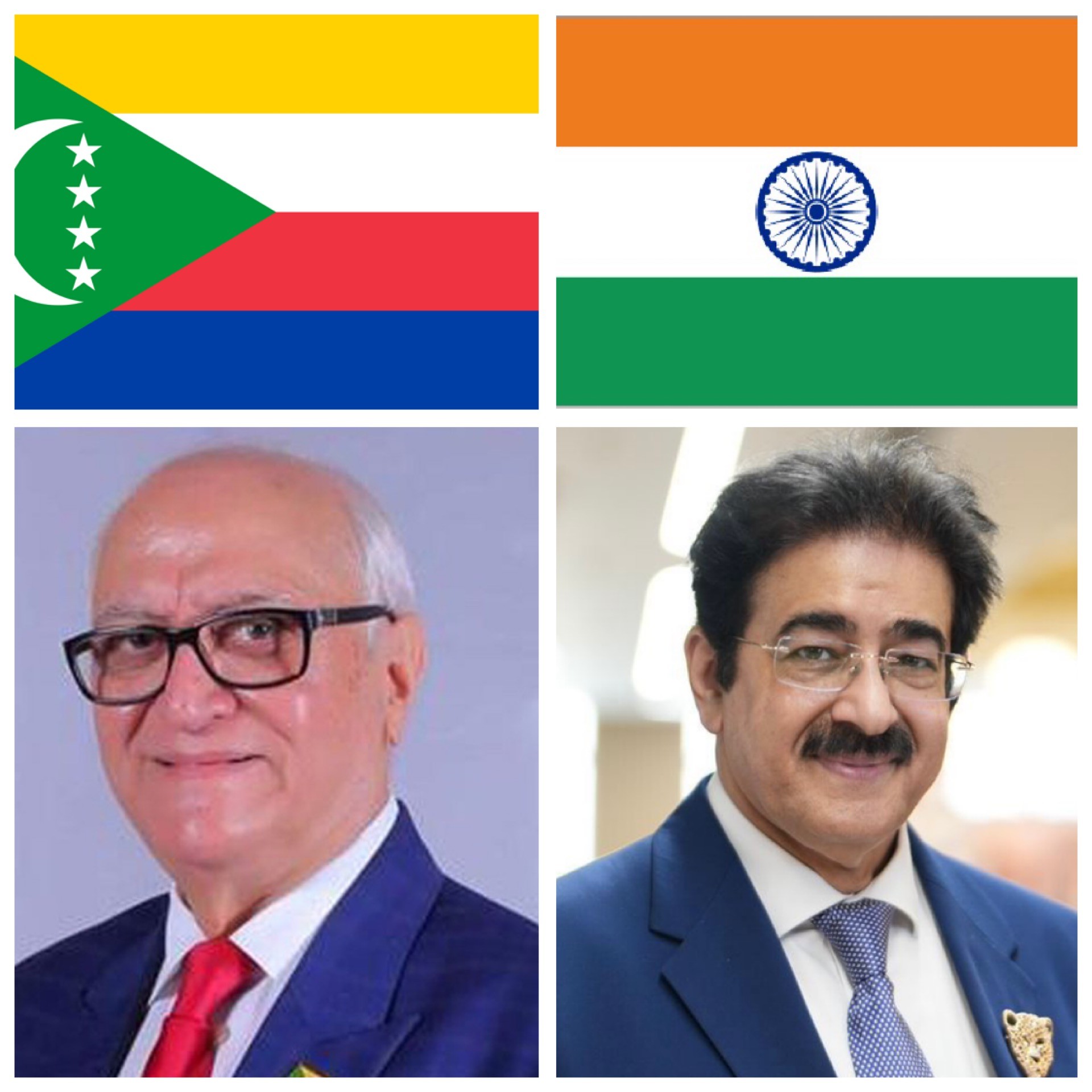 ICMEI and Dr. Sandeep Marwah Extend Heartiest Greetings to Comoros on Independence Day