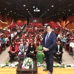 Dr. Sandeep Marwah Inspires Students at AAFT Orientation 2025 with Visionary Address
