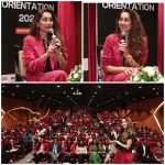 Anusha Dandekar Inspires Students at AAFT Orientation 2025