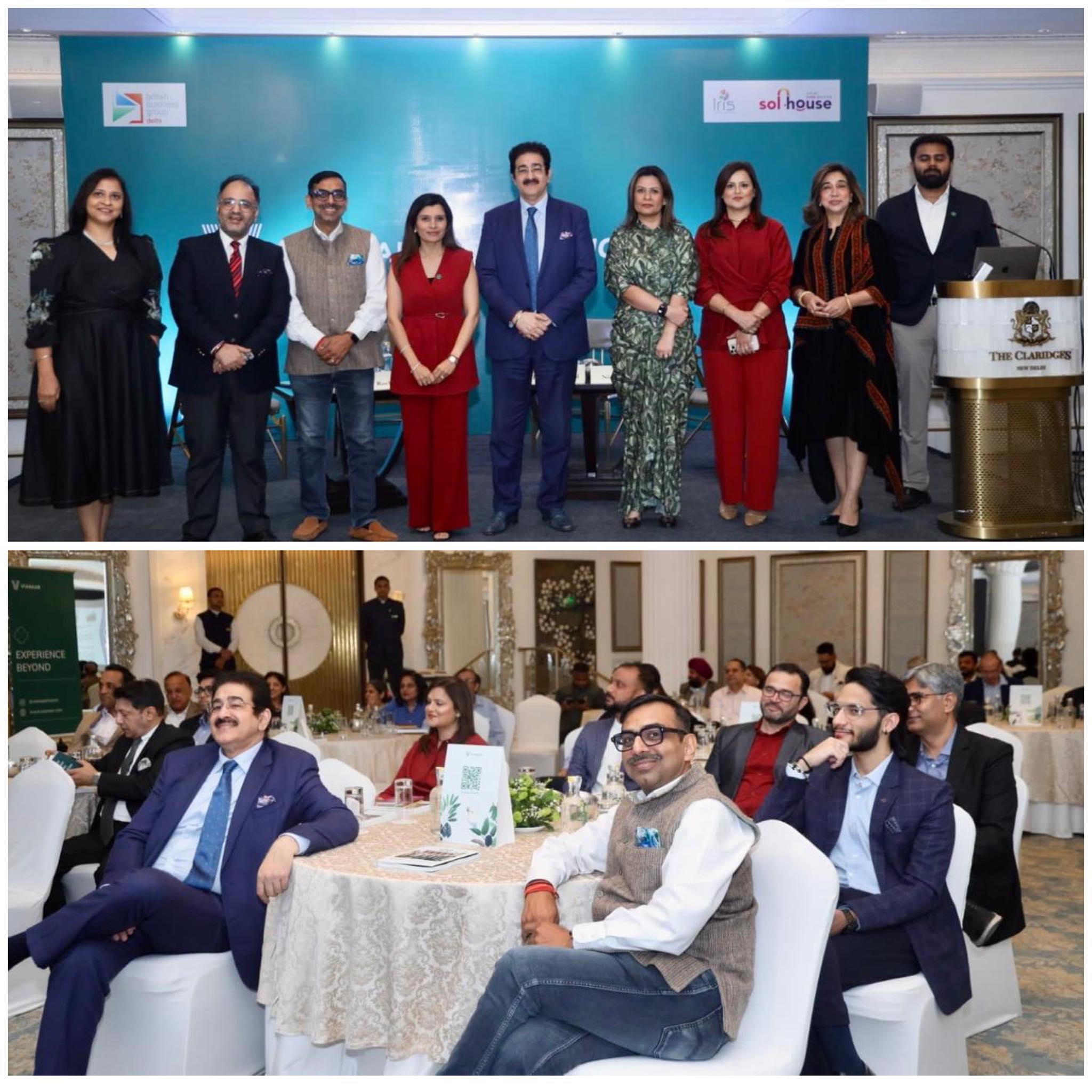 Dr. Sandeep Marwah Attends BBG – British Business Group Meet as Special Invitee at The Claridges