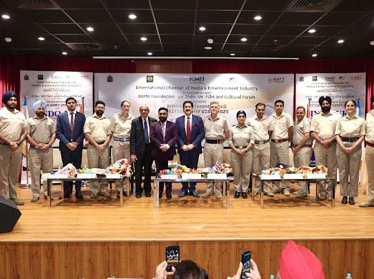 ICMEI Hosts Historic Visit of British Army Delegation at Marwah Studios