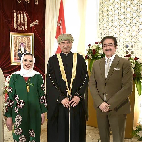 Sandeep Marwah Attended National Day of Oman