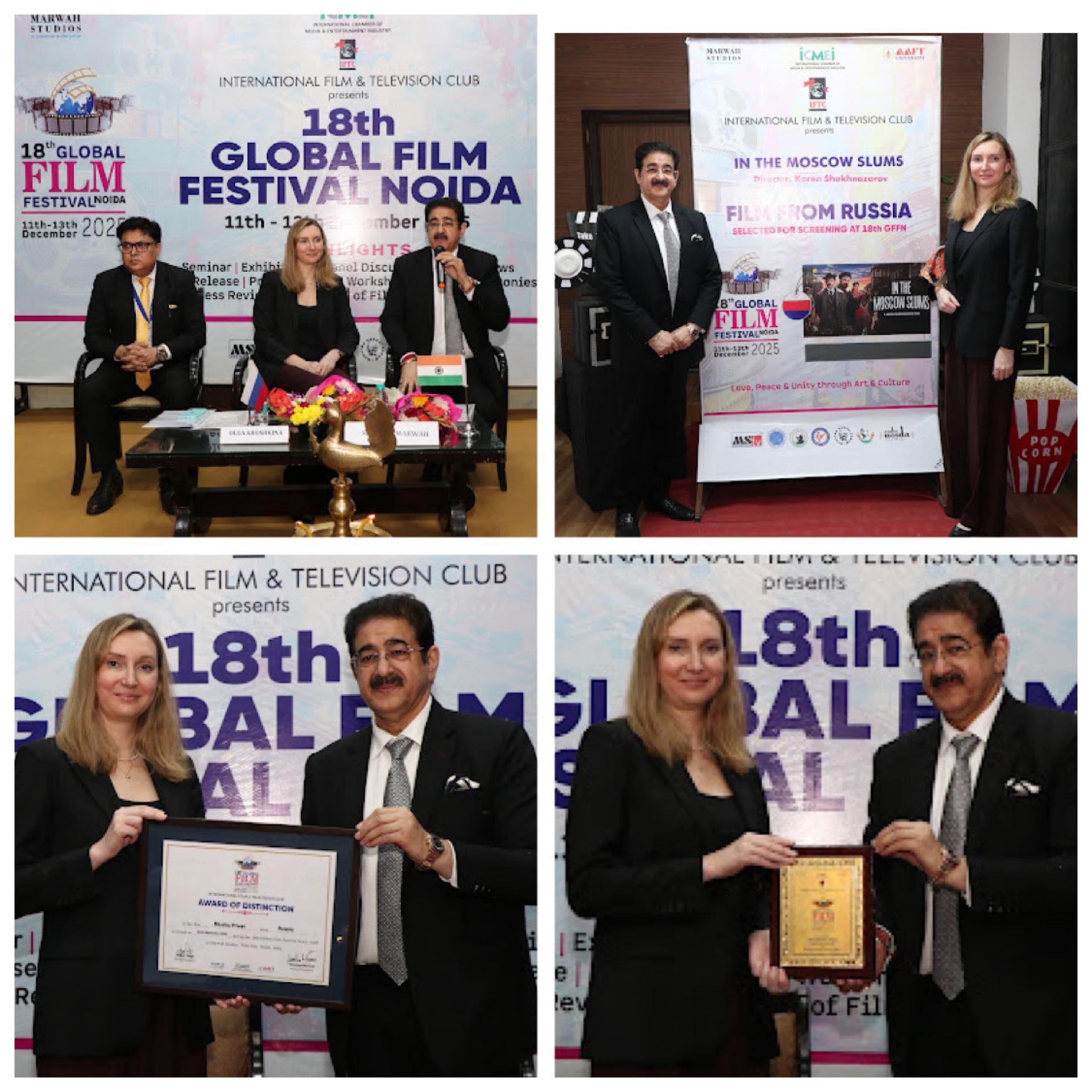 Russian Cinema Takes Center Stage at 18th Global Film Festival Noida