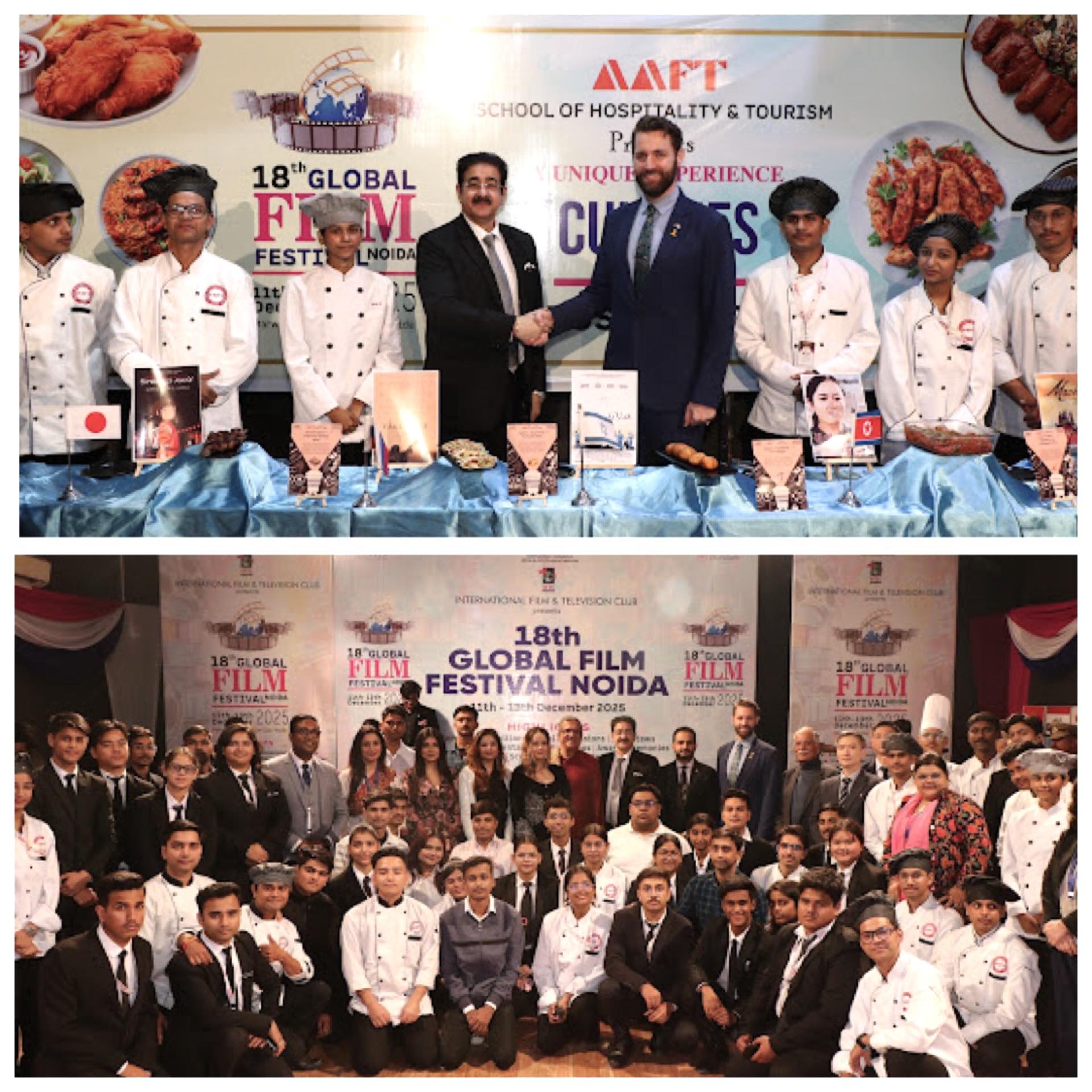 Presentation of Israeli Cuisine Adds Global Flavour to 18th Global Film Festival Noida 2025