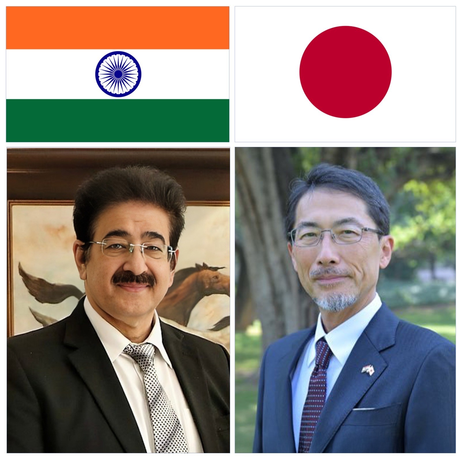 Dr. Sandeep Marwah Extends Congratulations to Japan on National Day