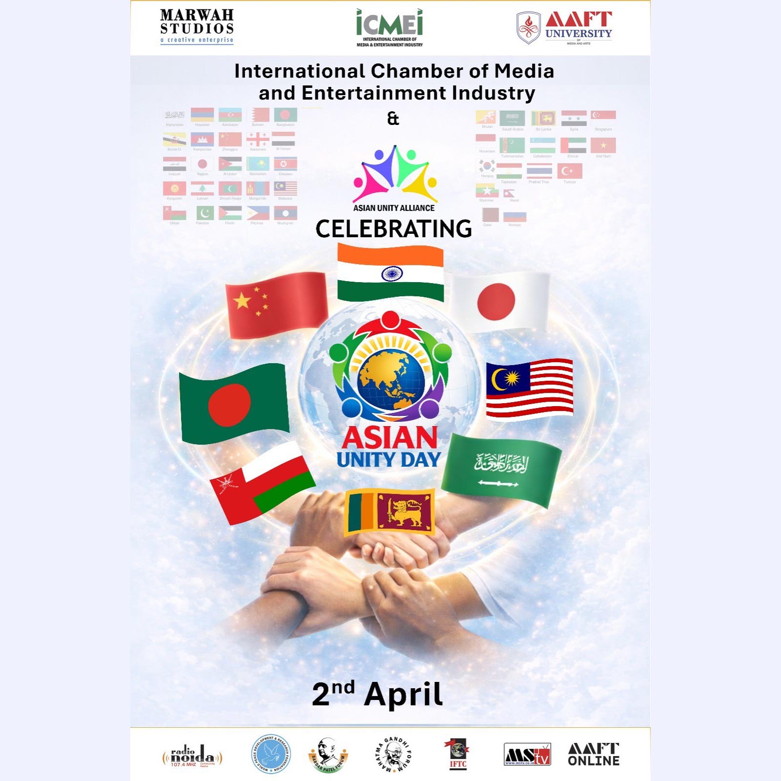 Asia to Celebrate 2nd April as Asian Unity Day