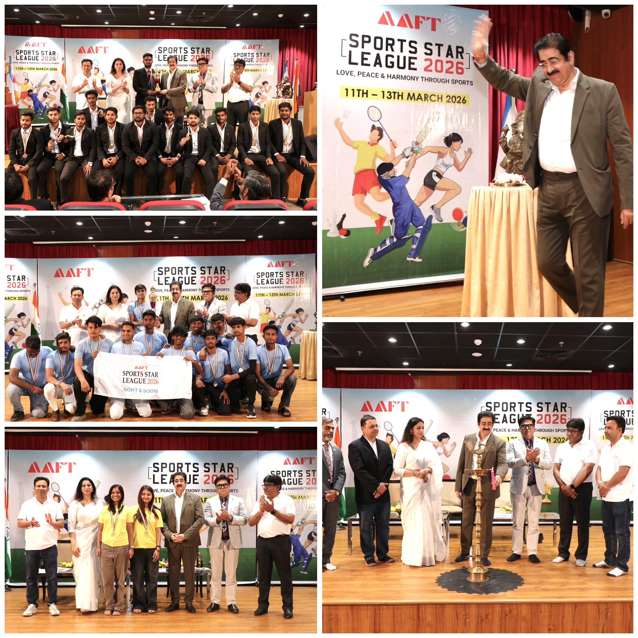 ICMEI Congratulates Successful Closing of AAFT Sports Star League 2026 at Noida National Stadium