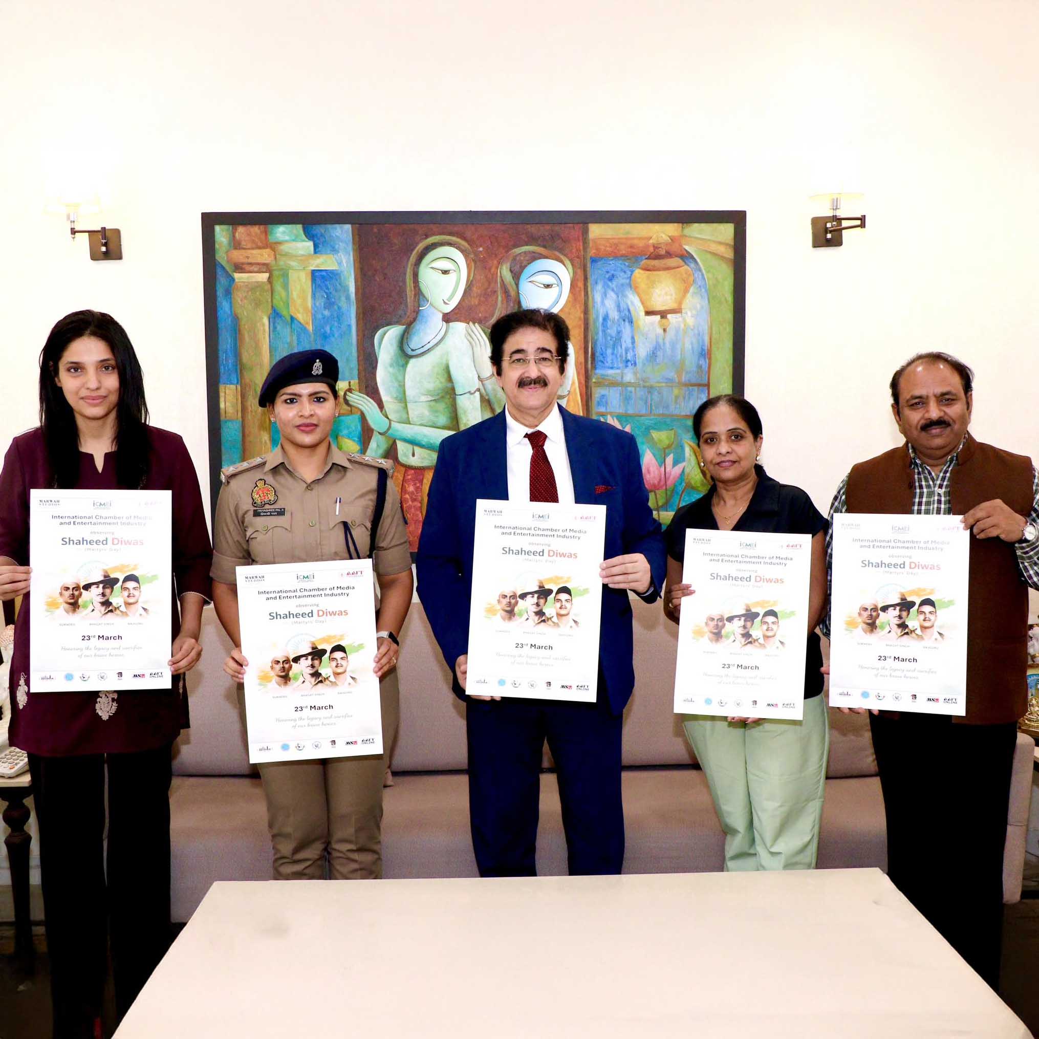 ICMEI Observes Shaheed Diwas in Reverent Tribute to India’s Martyrs