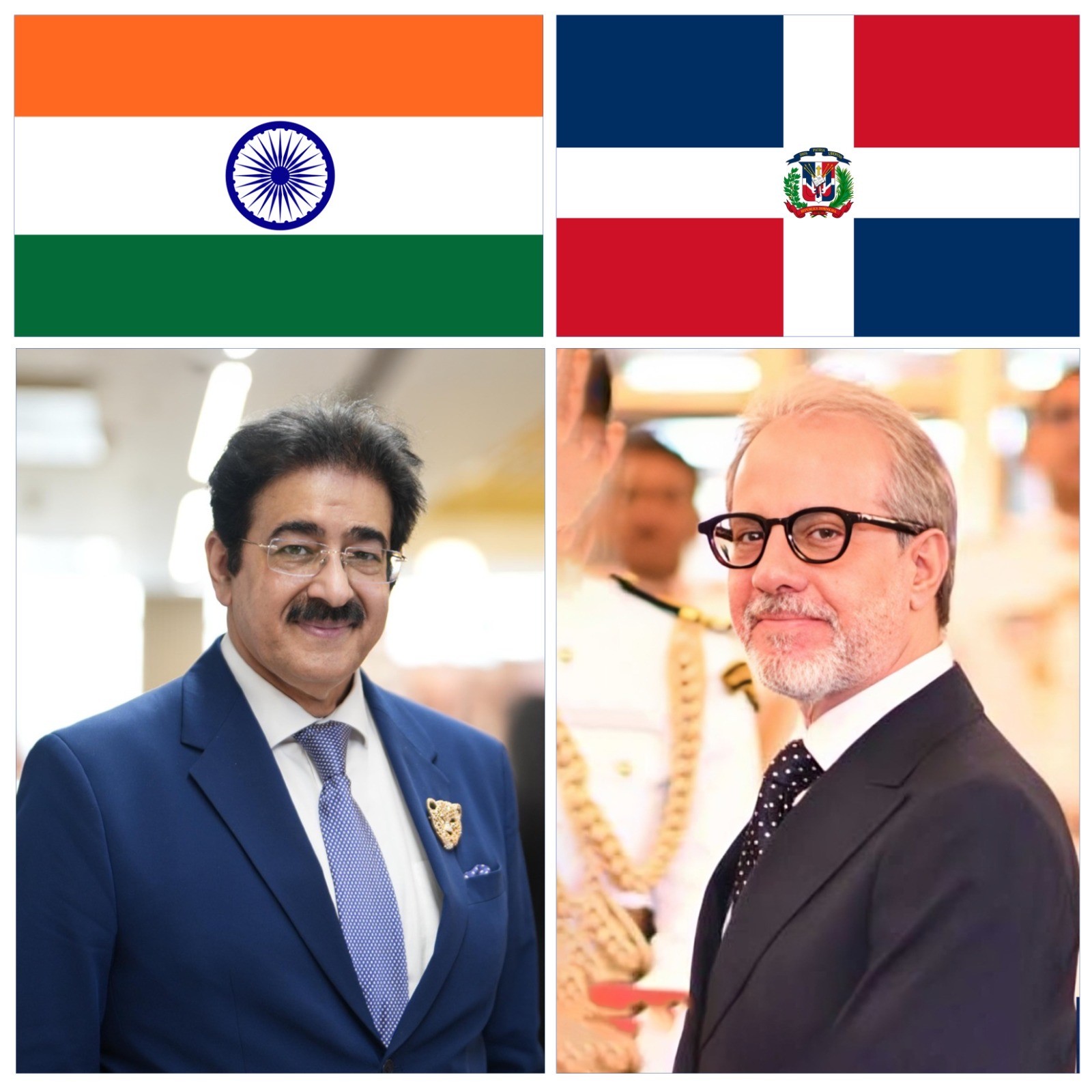 Dr. Sandeep Marwah Extends Congratulations to the Dominican Republic on Independence Day