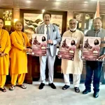 Dr. Sandeep Marwah Interacts with Members of Divya Jyoti Jagrati Sansthan at Marwah Studios